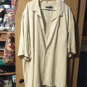 Nat Nast Ivory Silk Luxury Shirt